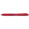 Pentel EnerGel-X Retractable Gel Pen 0.7 mm Metal Tip Red Ink/Barrel Dozen